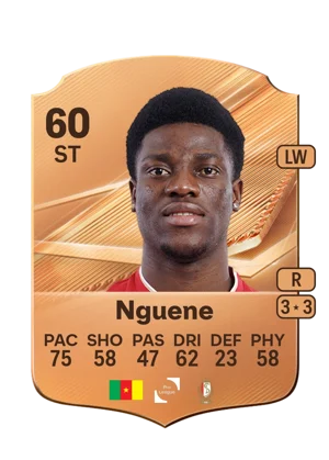 Nguene - 60 - Rare EA FC 27 card