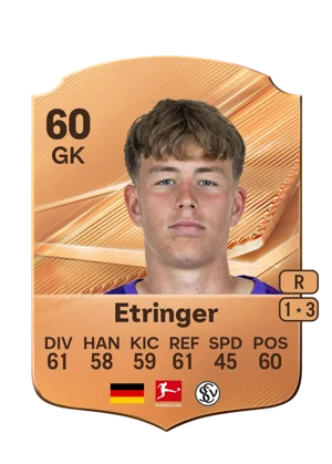 Etringer - 60 - Rare EA FC 27 card