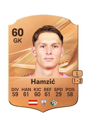 Hamzić - 60 - Rare EA FC 27 card