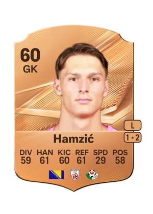 Hamzić - 60 - Rare EA FC 27 card