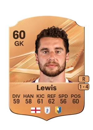Lewis - 60 - Rare EA FC 27 card