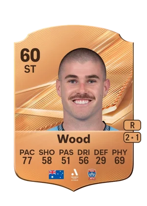Wood - 60 - Rare EA FC 27 card