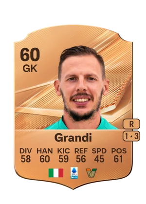 Grandi - 60 - Rare EA FC 27 card
