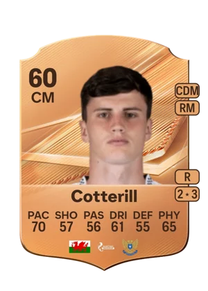 Cotterill - 60 - Rare EA FC 27 card