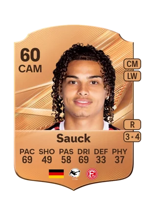 Sauck - 60 - Rare EA FC 27 card