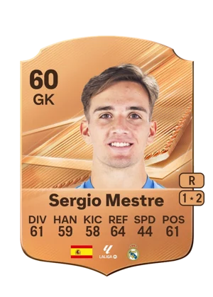 Sergio Mestre - 60 - Rare EA FC 27 card