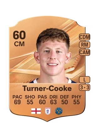 Turner-Cooke - 60 - Rare EA FC 27 card
