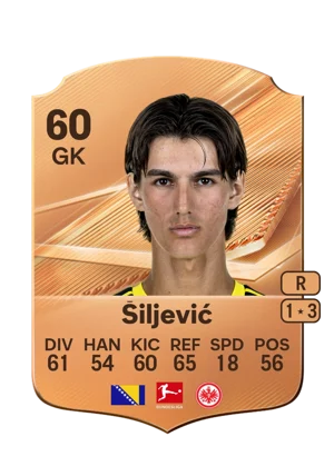 Šiljević - 60 - Rare EA FC 27 card