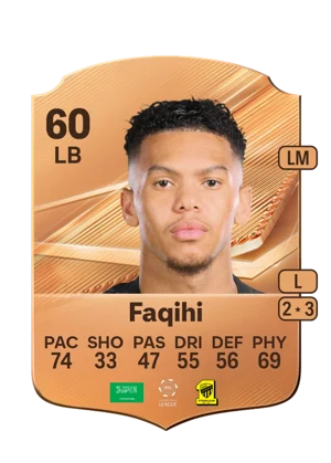 Faqihi - 60 - Rare EA FC 27 card