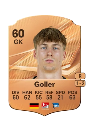 Goller - 60 - Rare EA FC 27 card
