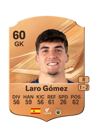 Laro Gómez - 60 - Rare EA FC 27 card