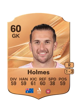 Holmes - 60 - Rare EA FC 27 card
