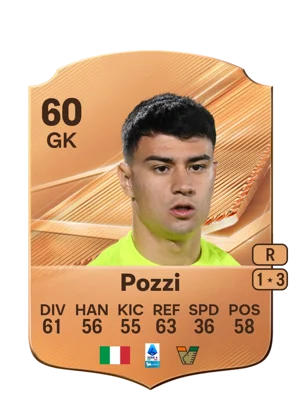 Pozzi - 60 - Rare EA FC 27 card
