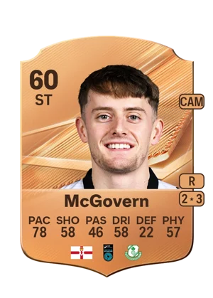 McGovern - 60 - Rare EA FC 27 card