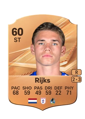 Rijks - 60 - Rare EA FC 27 card