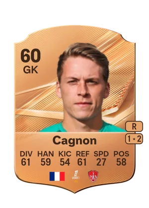 Cagnon - 60 - Rare EA FC 27 card