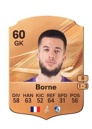 Borne - 60 - Rare EA FC 27 card