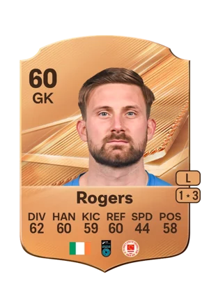Rogers - 60 - Rare EA FC 27 card