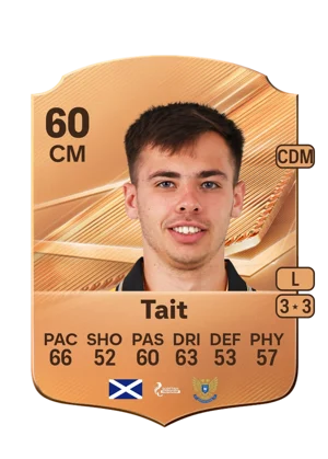 Tait - 60 - Rare EA FC 27 card