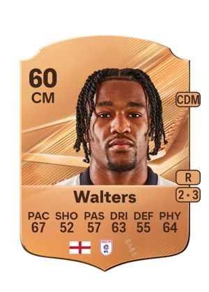 Walters - 60 - Rare EA FC 27 card
