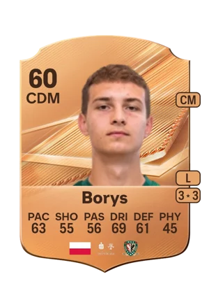 Borys - 60 - Rare EA FC 27 card