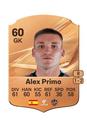 Álex Primo - 60 - Rare EA FC 27 card
