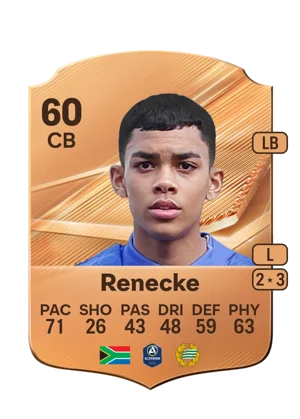 Renecke - 60 - Rare EA FC 27 card