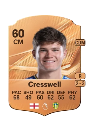 Cresswell - 60 - Rare EA FC 27 card