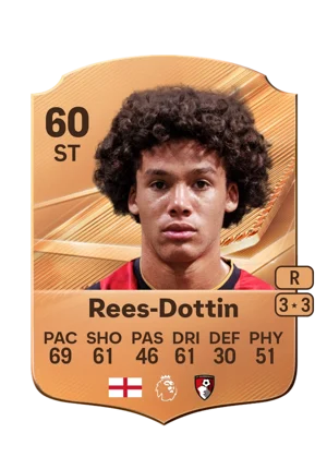 Rees-Dottin - 60 - Rare EA FC 27 card