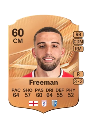 Freeman - 60 - Rare EA FC 27 card