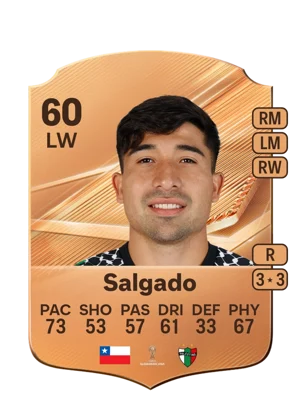 Salgado - 60 - Rare EA FC 27 card