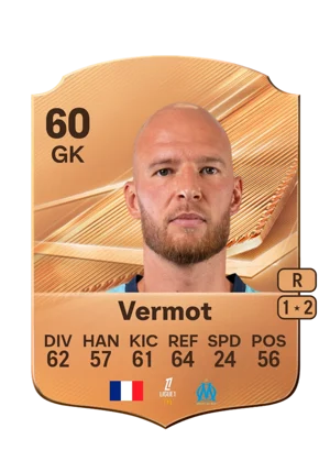 Vermot - 60 - Rare EA FC 27 card