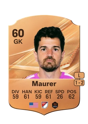Maurer - 60 - Rare EA FC 27 card