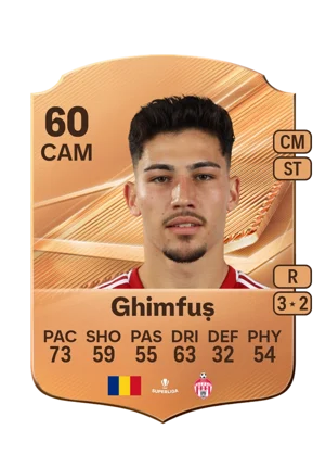 Ghimfuș - 60 - Rare EA FC 27 card