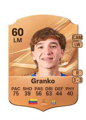 Granko - 60 - Rare EA FC 27 card