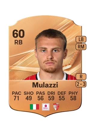 Mulazzi - 60 - Rare EA FC 27 card