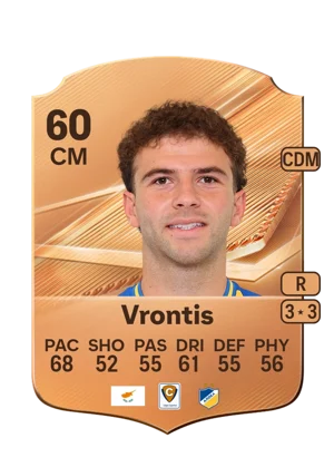 Vrontis - 60 - Rare EA FC 27 card