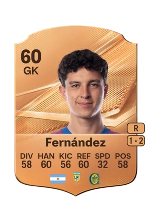 Fernández - 60 - Rare EA FC 27 card