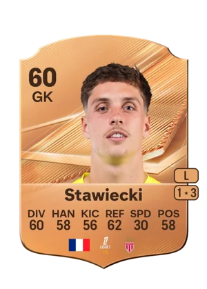Stawiecki - 60 - Rare EA FC 27 card