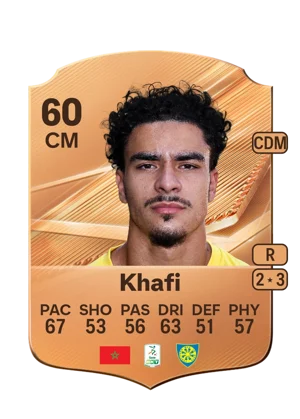 Khafi - 60 - Rare EA FC 27 card
