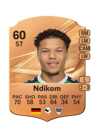 Ndikom - 60 - Rare EA FC 27 card