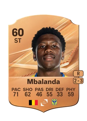 Mbalanda - 60 - Rare EA FC 27 card