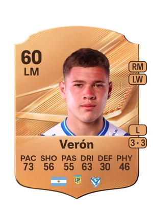 Verón - 60 - Rare EA FC 27 card