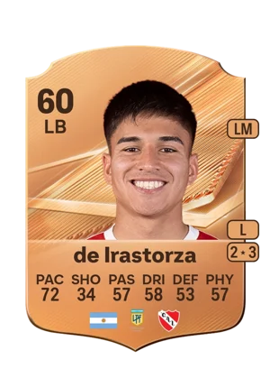 de Irastorza - 60 - Rare EA FC 27 card