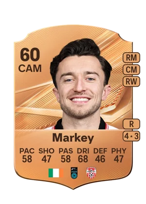 Markey - 60 - Rare EA FC 27 card