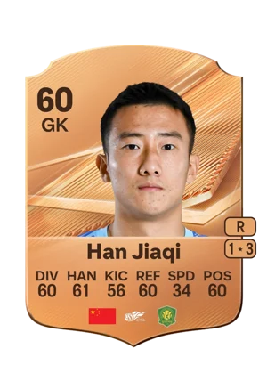 Han Jiaqi - 60 - Rare EA FC 27 card