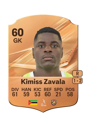 Kimiss Zavala - 60 - Rare EA FC 27 card