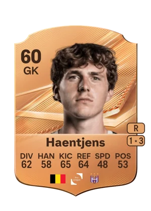 Haentjens - 60 - Rare EA FC 27 card