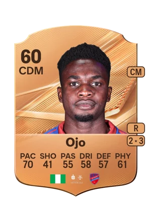 Ojo - 60 - Rare EA FC 27 card