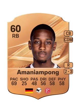 Amaniampong - 60 - Rare EA FC 27 card